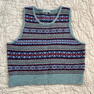 J.Crew Colorful Sweater Vest